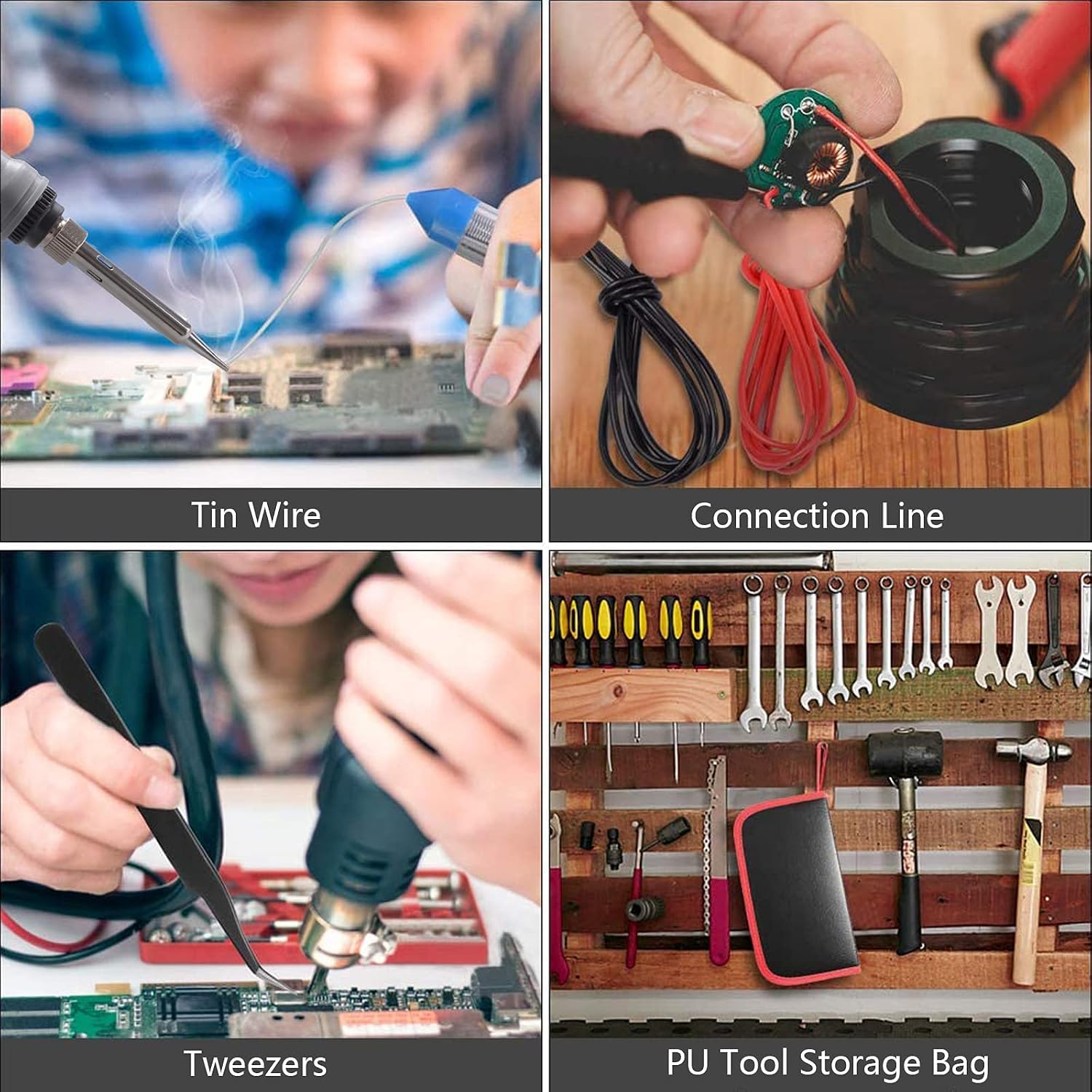 Thumbnail 6 de HANDSKIT Soldering Iron Kit 90W