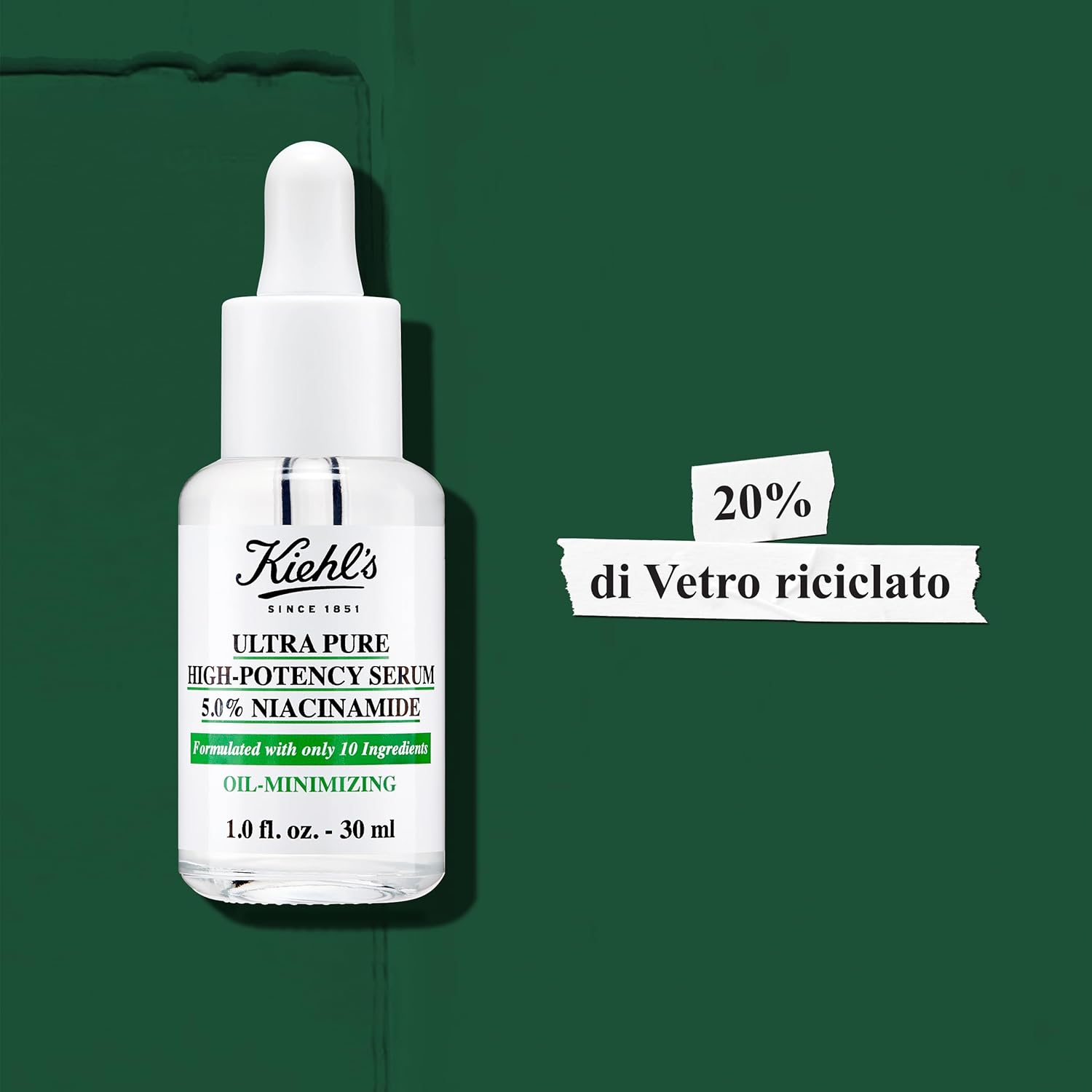 Thumbnail 6 de KIEHL'S Ultra Pure High-Potency Serum: siero efficace per pelli grasse con Niacinamide 5% (30 ml)