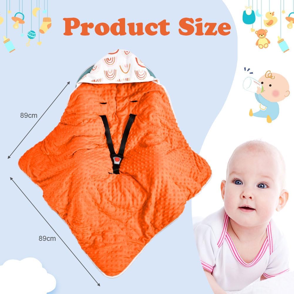 Thumbnail 1 de Aolso Baby Car Seat Blanket 87 x 83cm