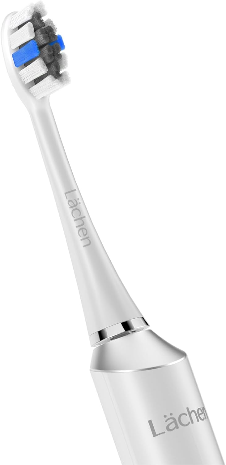 Detalle de Lächen Ersatzbürstenkopf Standard, passend für Aufsteckbürsten (S131) – 4 Stück