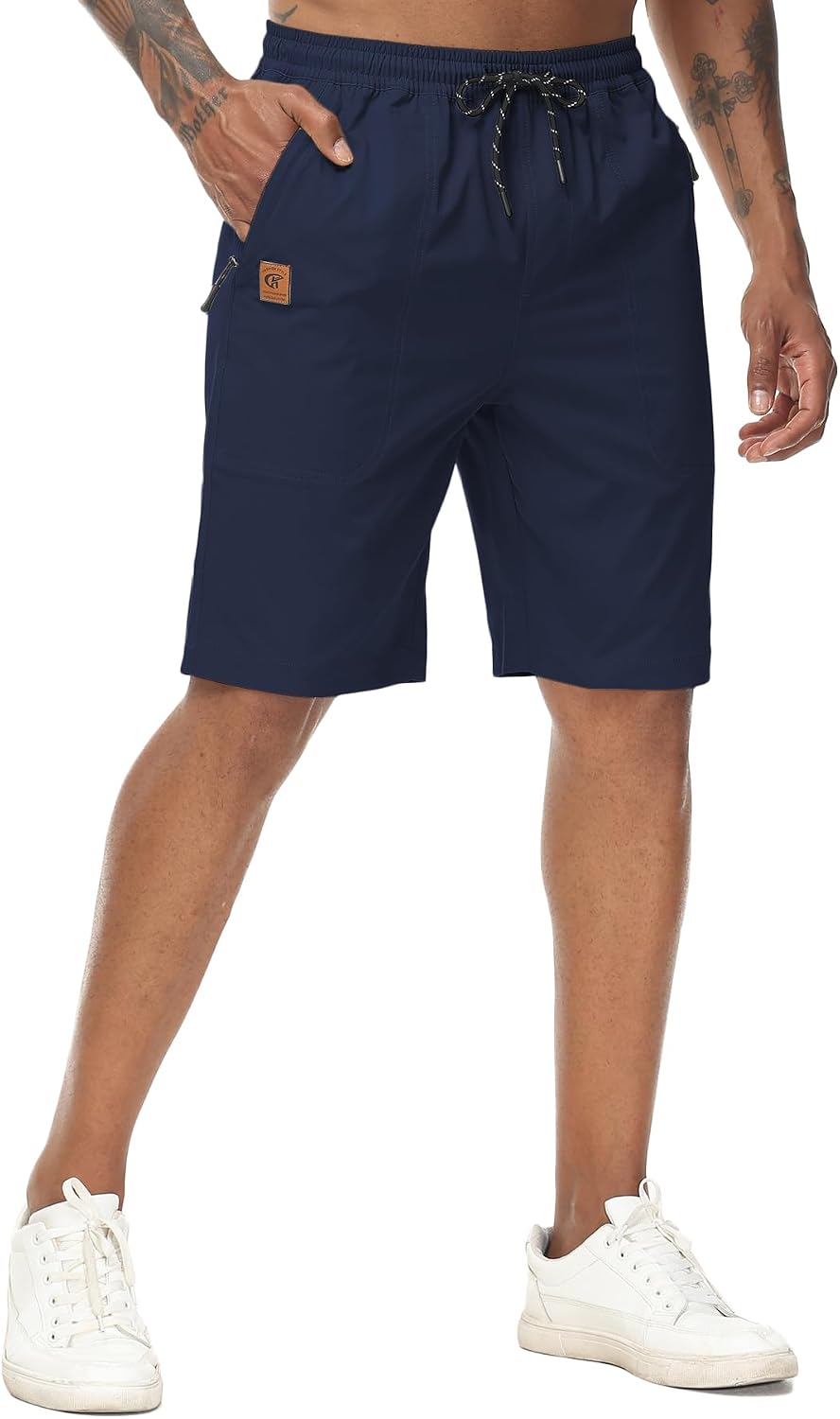 Thumbnail 6 de YuKaiChen Classic Fit Twill Shorts with Zip Pockets