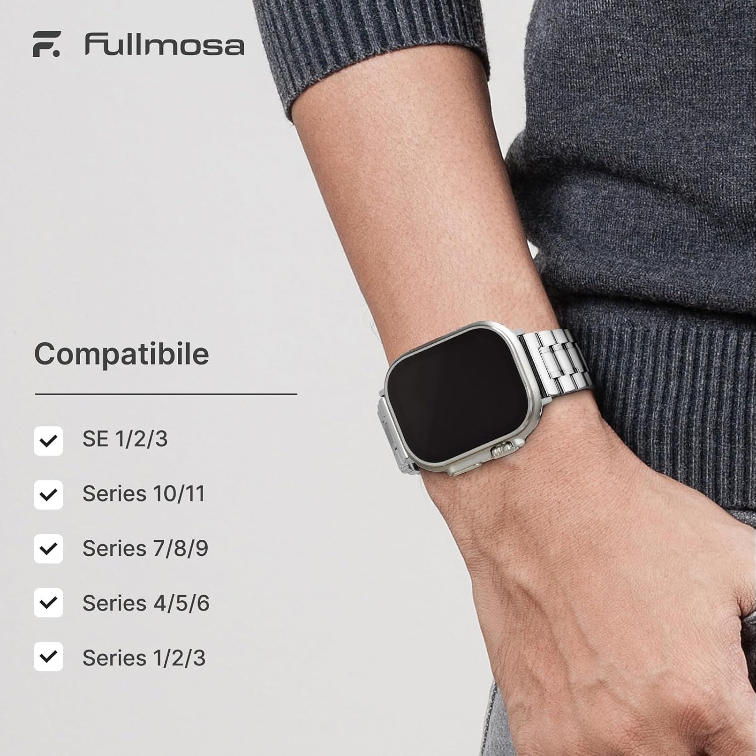 Thumbnail 6 de Fullmosa Compatible Apple Watch Strap 40mm
