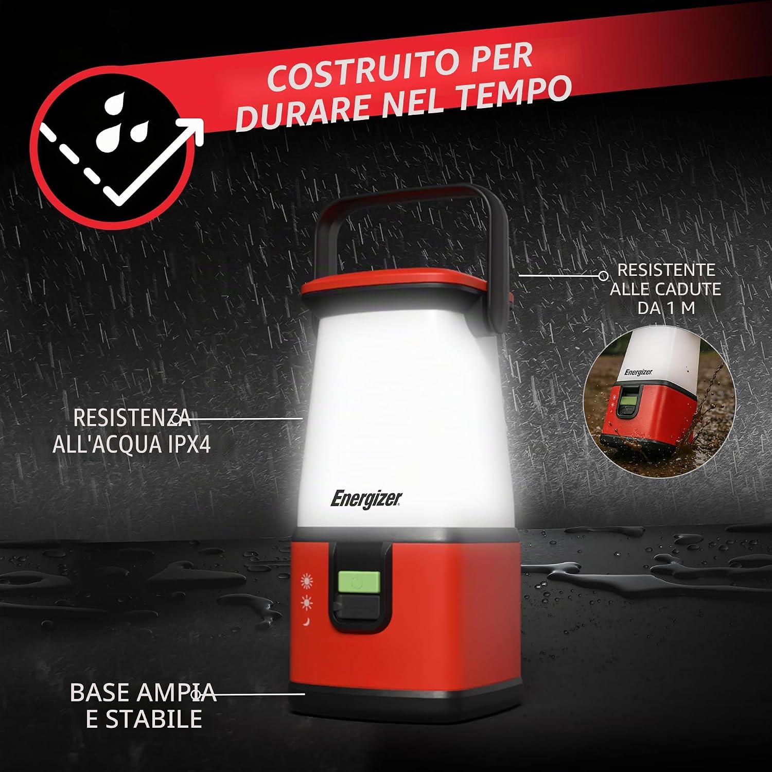 Detalle 2 de Energizer Weatheready 360° 500 lm 🔦