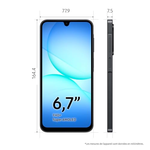 Thumbnail 2 de Samsung Galaxy A17 5G 128 Go : smartphone 6,7 pouces Super AMOLED 90 Hz