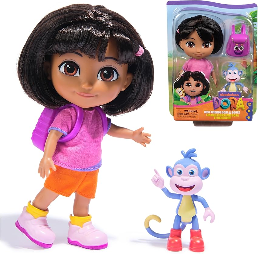 Detalle de Dora & Boots Best Friends — Muñeca 15,24 cm