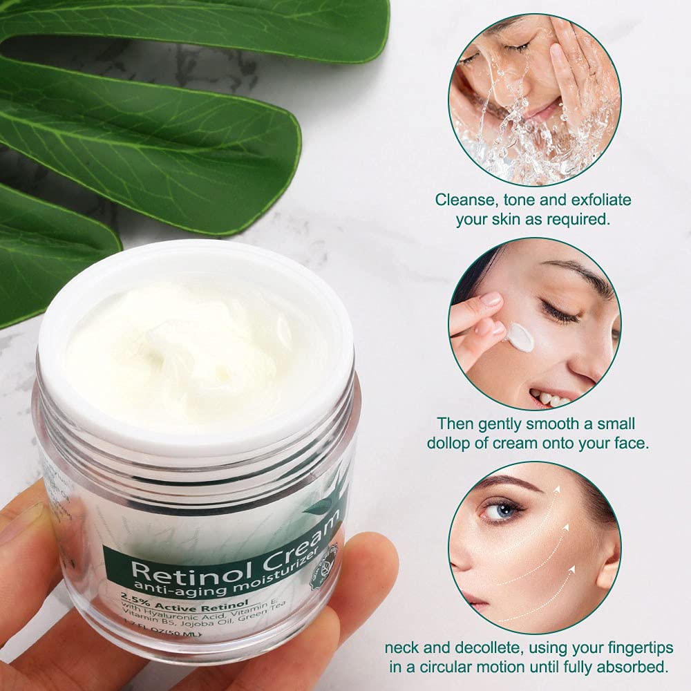 Thumbnail 6 de IFUDOIT Retinol Gesichtscreme 2,5% Feuchtigkeit