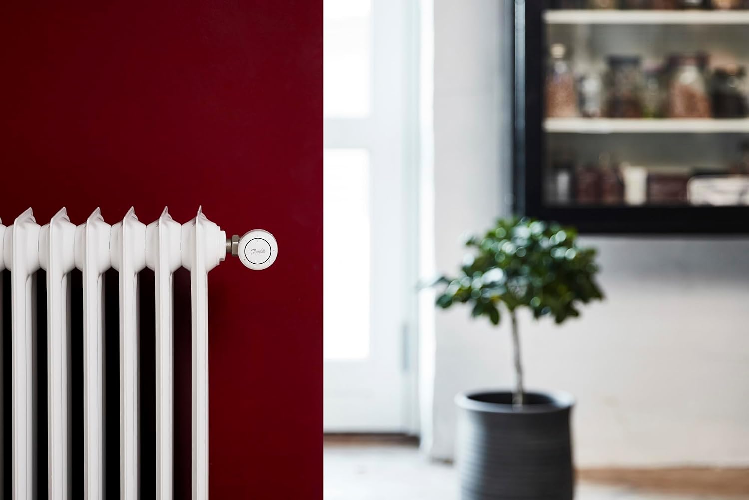 Thumbnail 1 de Danfoss Aero RAVL – Vanne thermostatique de radiateur avec soufflet gazé et capteur intégré