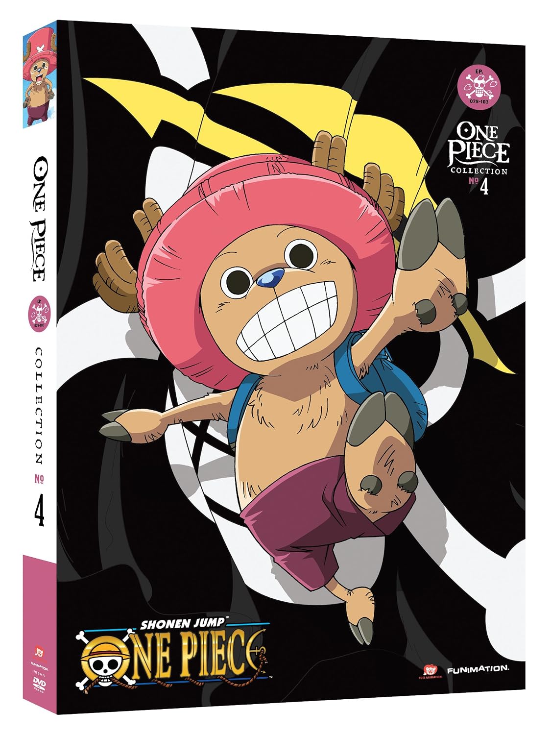 Detalle de One Piece FN-09472 Collection Four DVD Set, 24 Uncut Episodes