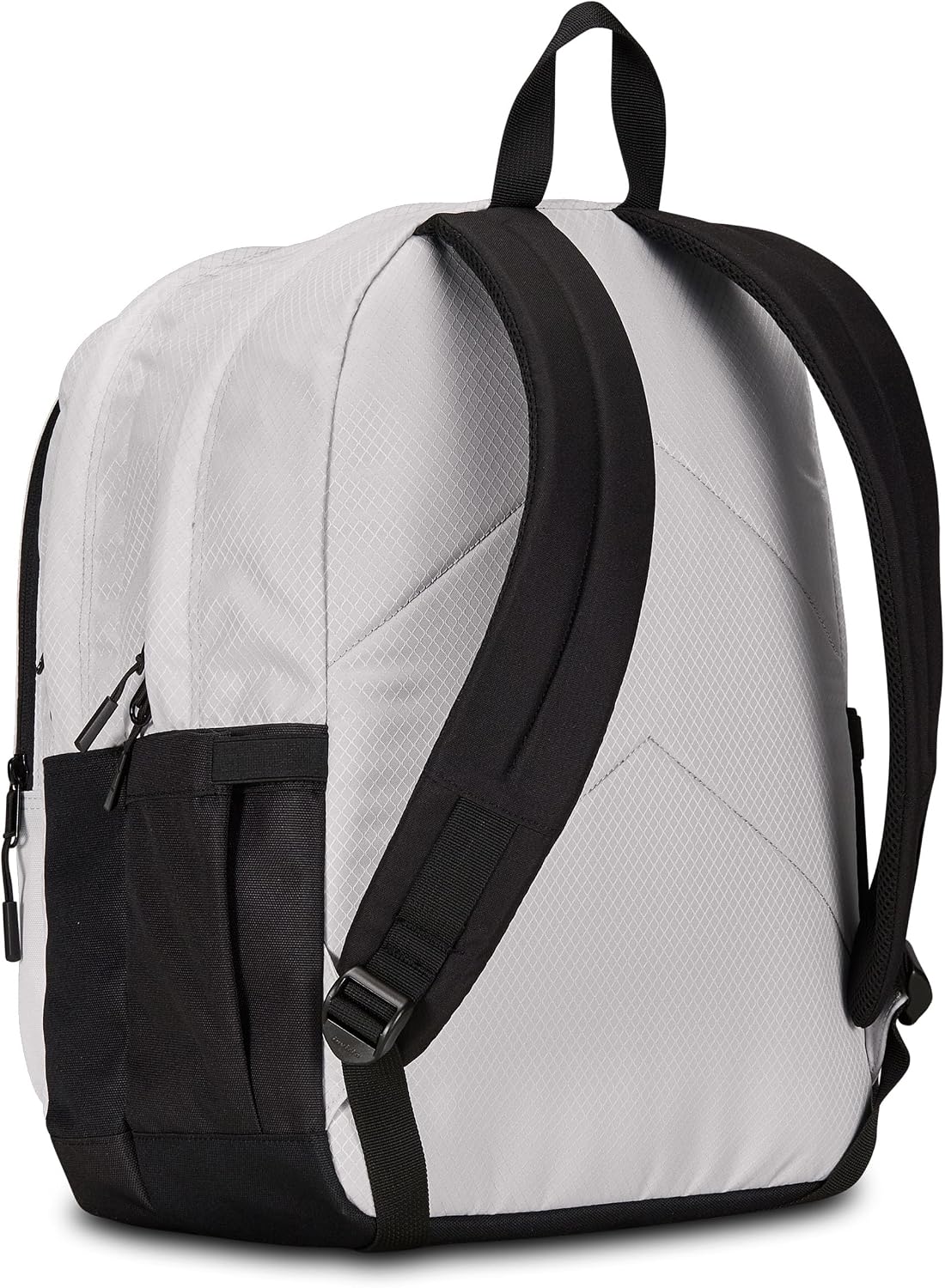 Detalle de Invicta Zaino JELEK Bianco con luci LED e tasche multifunzione, 32 x 43 x 25 cm
