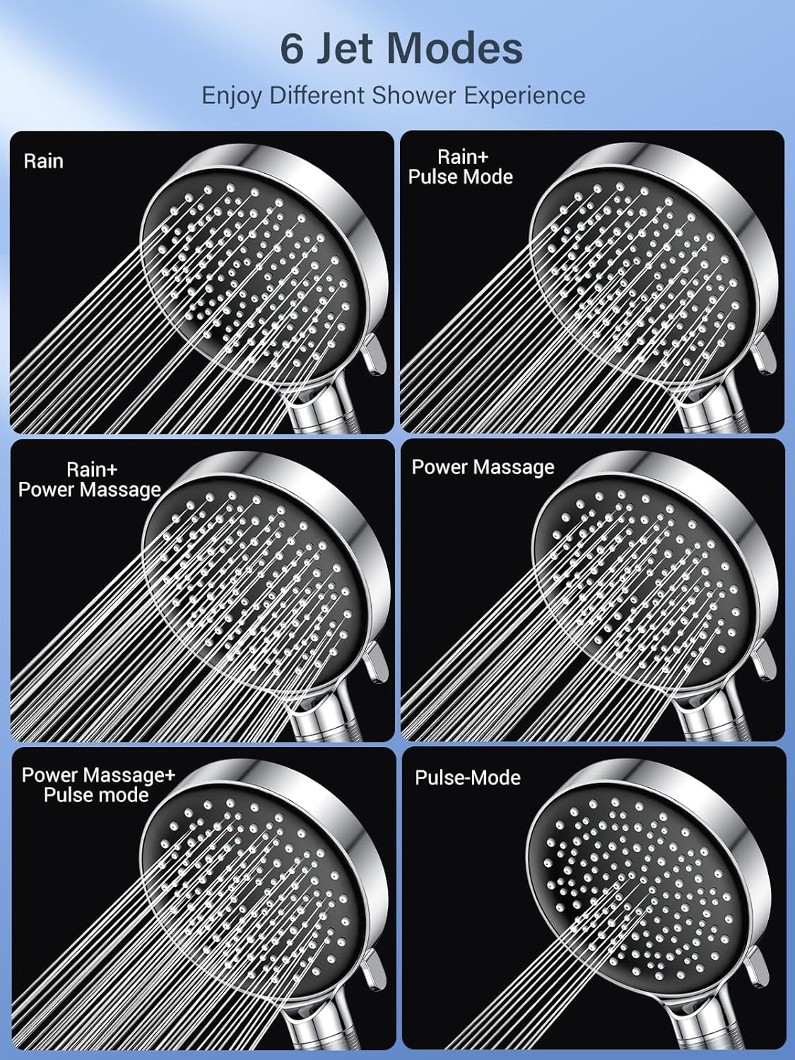 Thumbnail 3 de YEAUPE High Pressure Shower Head
