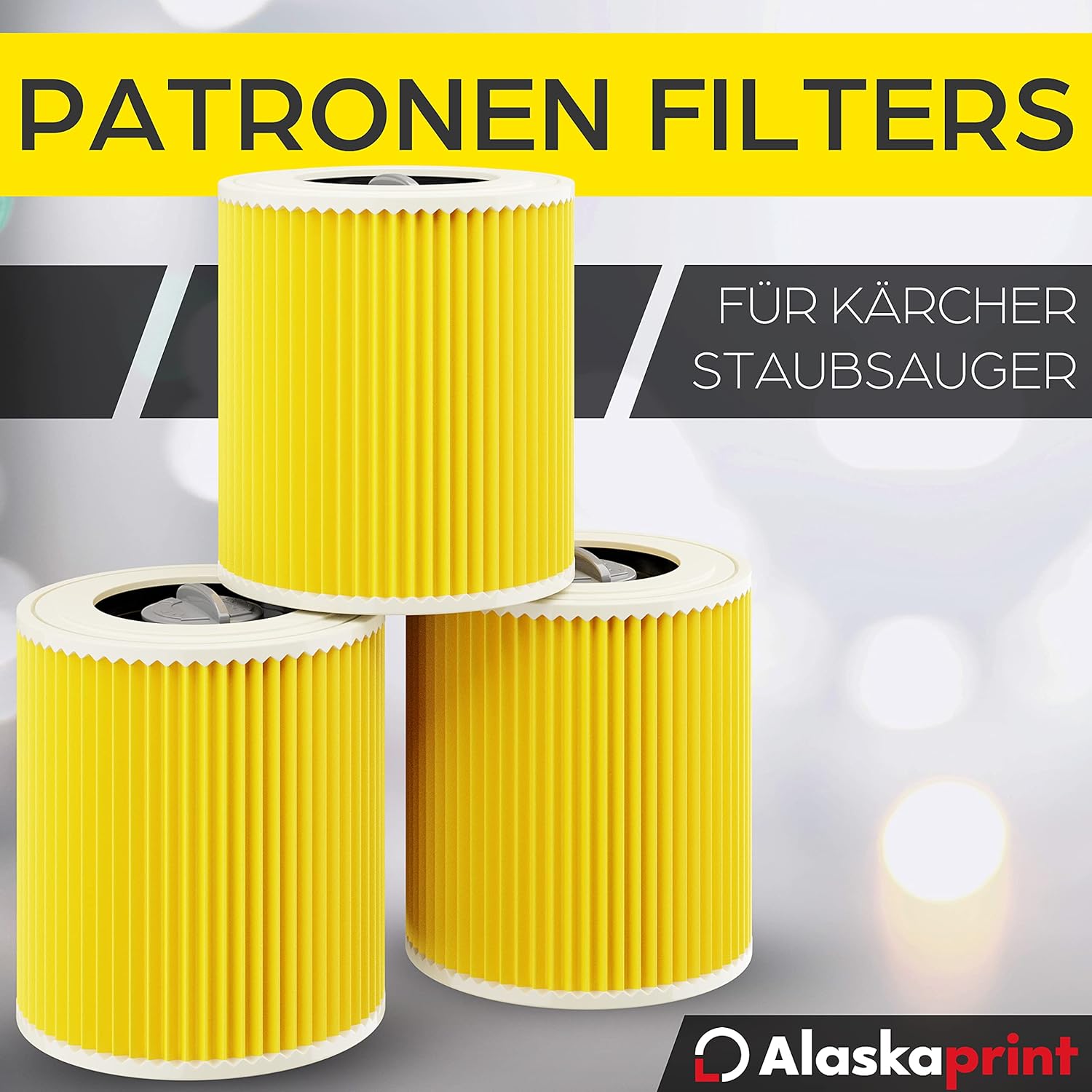 Thumbnail 1 de Kärcher WD3 Filterset 3x Patronenfilter passend