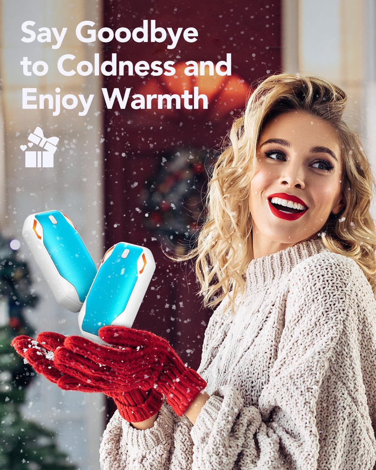 Thumbnail 6 de PHEJIE Rechargeable Hand Warmers 2 Pack: 6000mAh, 3 Heat Modes, USB-C Charging