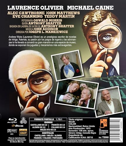 Thumbnail 1 de La Huella 1972 BD Sleuth [Blu-ray] — edición BD25 de research