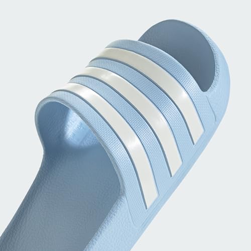 Thumbnail 4 de adidas Adilette Aqua Damen-Pantolette, Glow Blue, weiches Cloudfoam-Fußbett