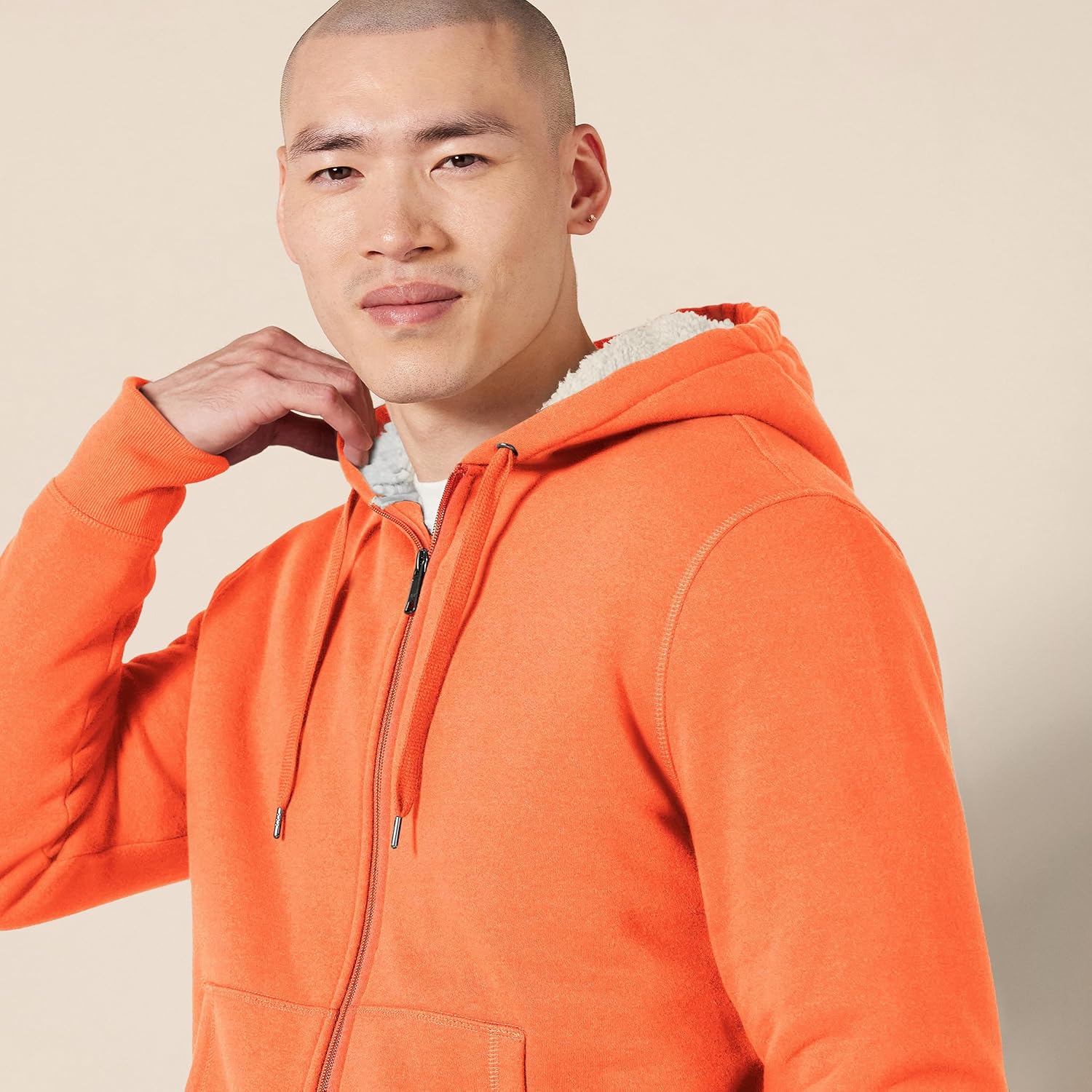 Thumbnail 2 de Amazon Essentials Herren-Hoodie mit Sherpa-Futter und durchgehendem Reißverschluss