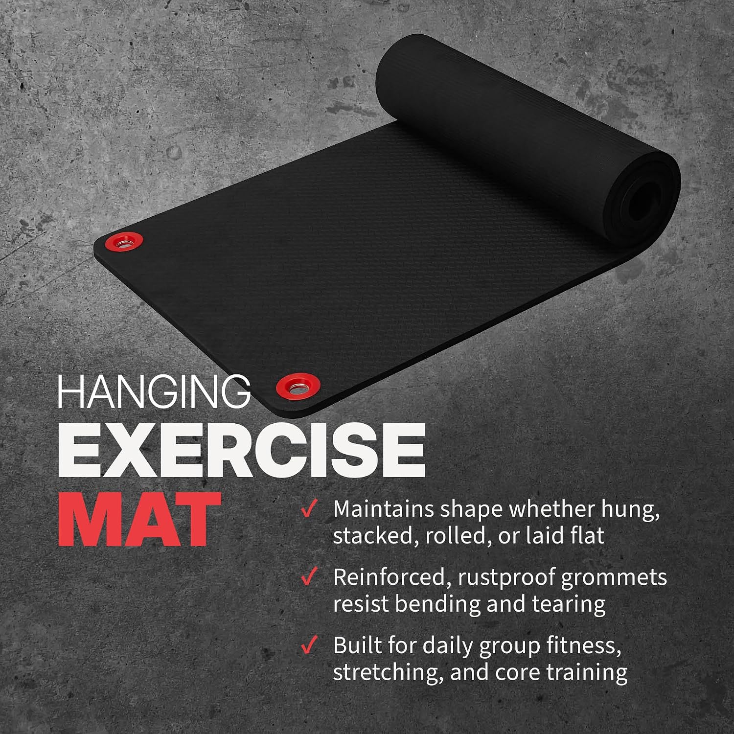 Detalle de SPRI Exercise Mat with Closed-Cell Foam