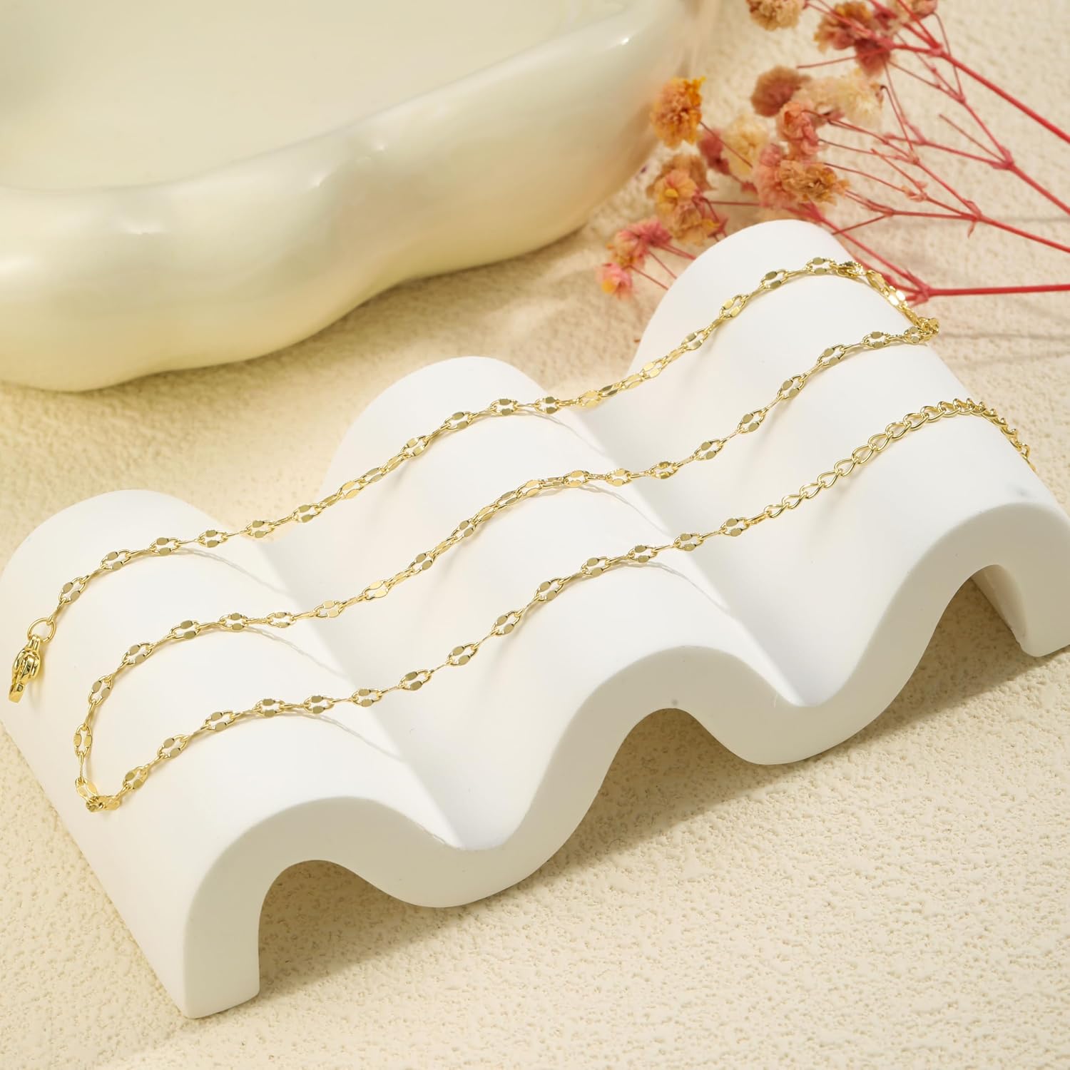 Thumbnail 2 de ZHESHY Gold Silber 925 Kette Damen 40cm