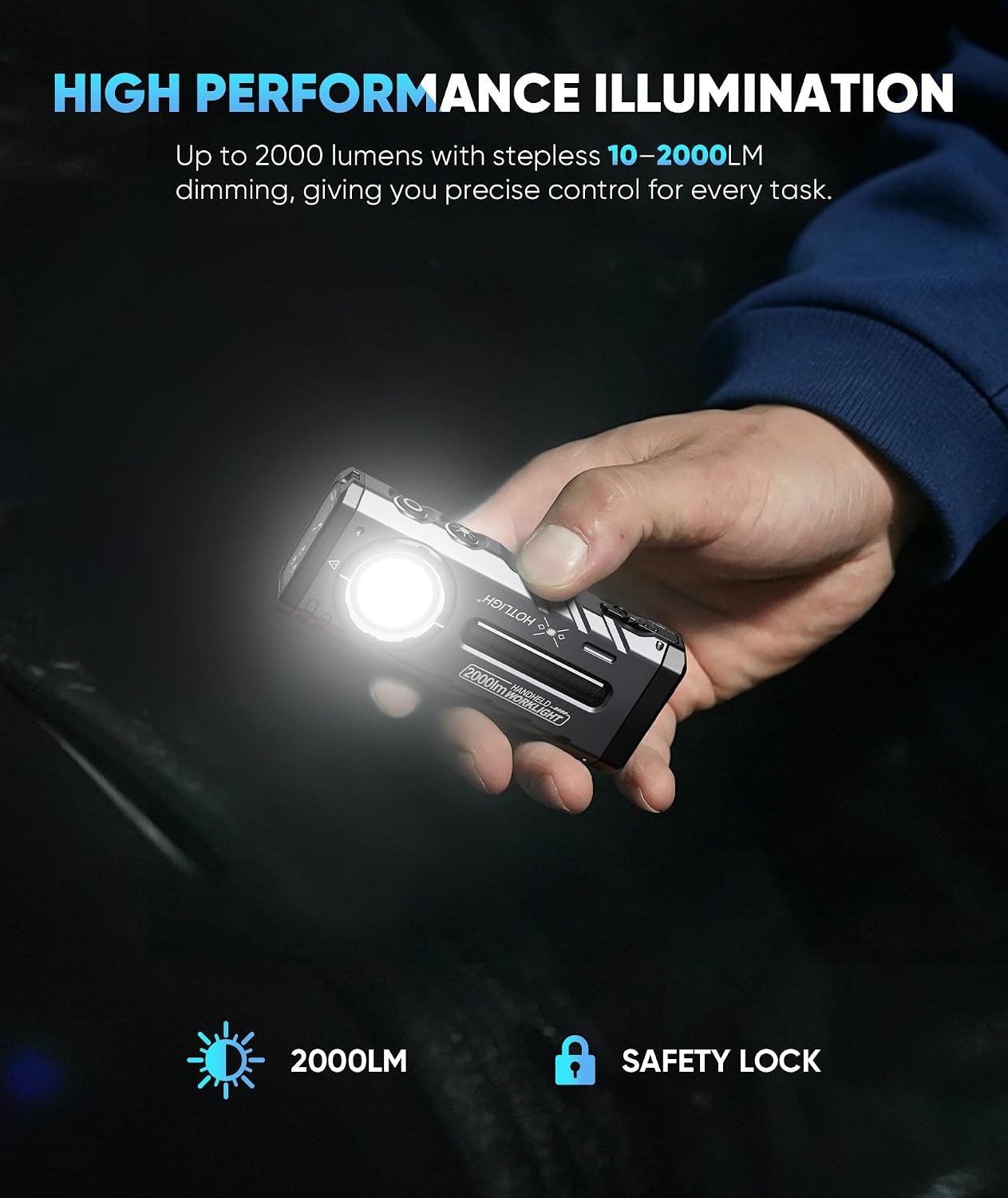 Thumbnail 1 de HOTLIGH EDC flashlight ZF8324