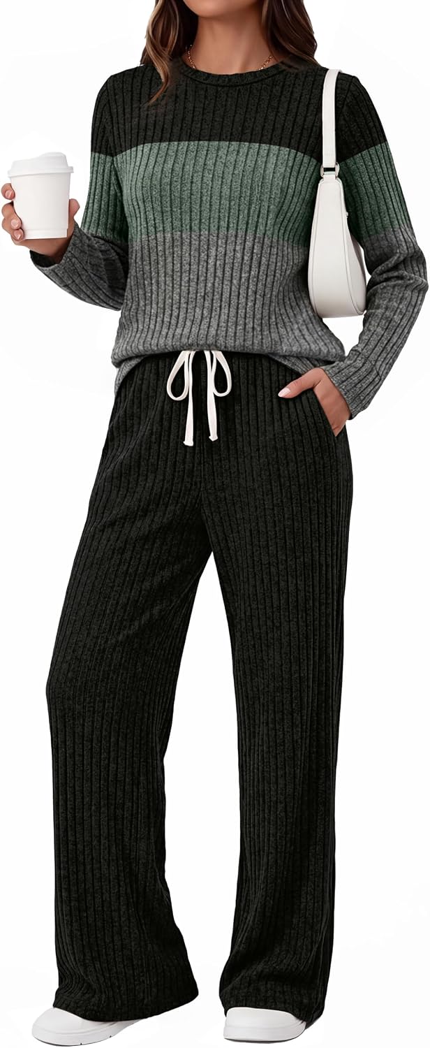 Thumbnail 1 de Sipaya Women's Lounge Set Ribbed Knit