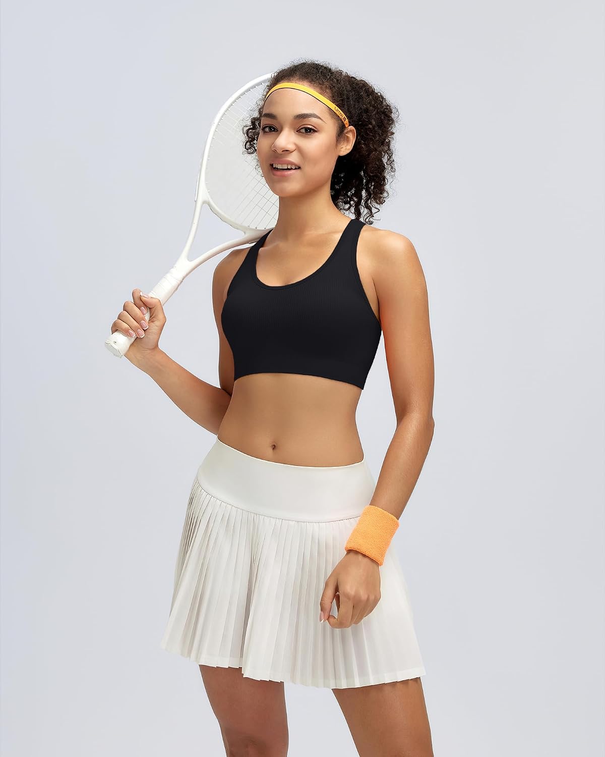 Detalle de Running Girl sports bra with high support
