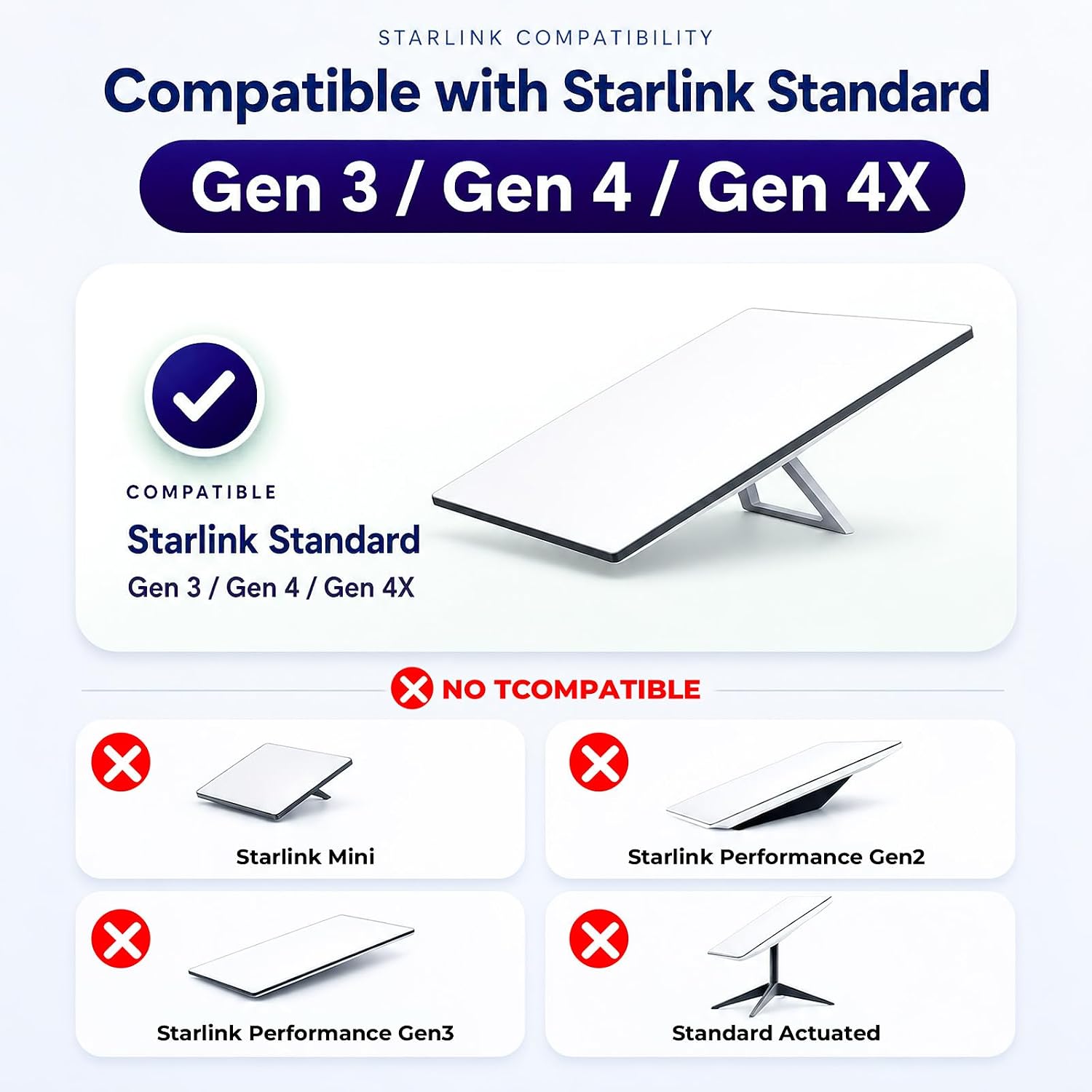 Detalle de WTPGTI Starlink Pipe Adapter, Manganese Steel