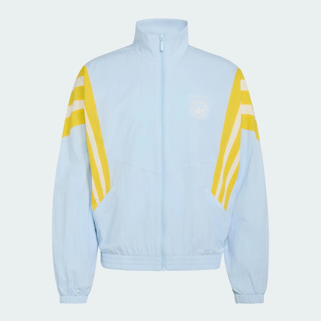 Detalle 2 de Chaqueta Originals Santiago de Adidas: estilo urbano y comodidad para el día a día