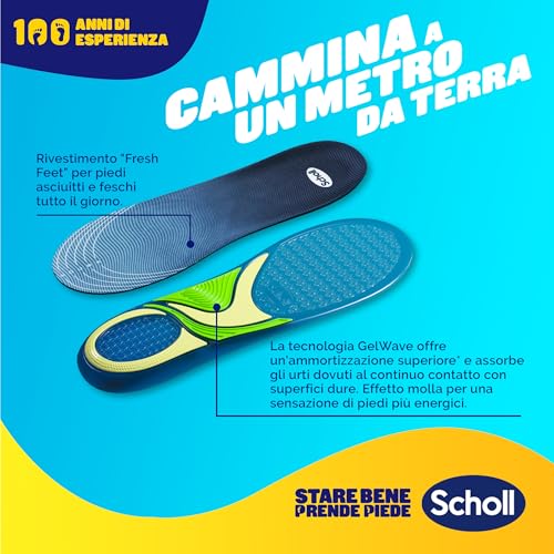 Thumbnail 4 de Dr. Scholl's GelActiv Solette per Scarpe Sportive con Tecnologia GelWave, Taglie 40–46,5