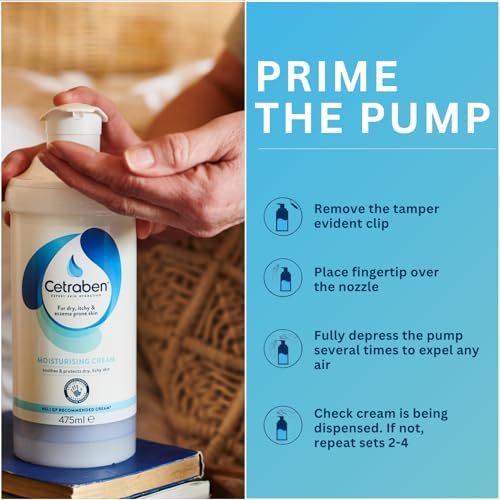 Thumbnail 5 de Cetraben Moisturising Cream for Dry, Itchy, Sensitive & Eczema-Prone Skin (475ml) – Dermal Hydration and Protection