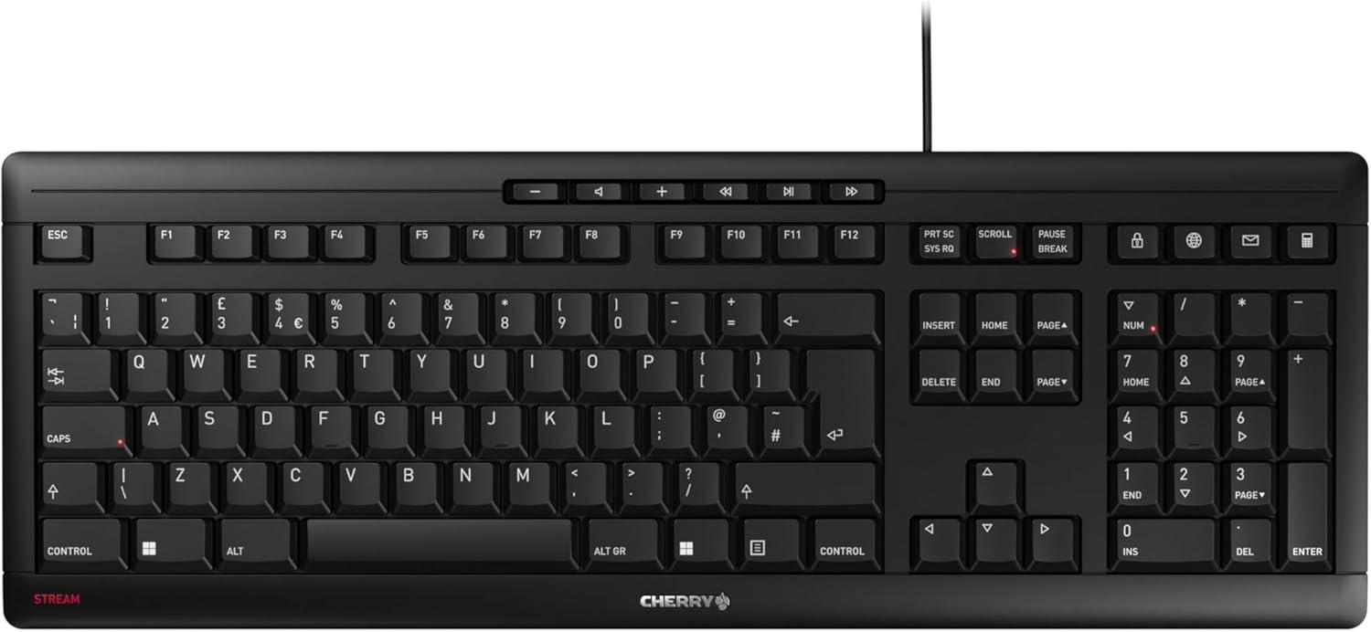 Cherry Stream Keyboard UK QWERTY