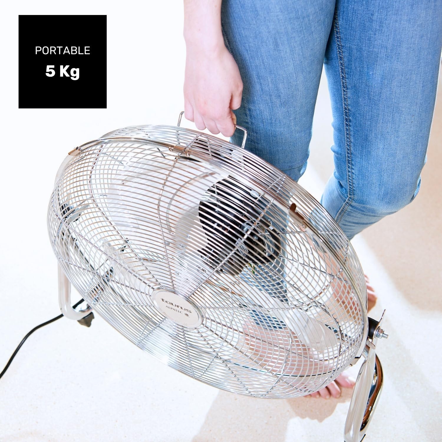 Detalle 2 de Taurus Sirocco 18 Ventilador circulador 45cm, silencioso y ajustable 🌬