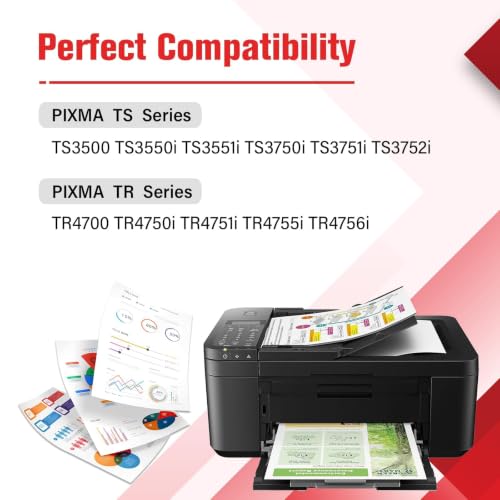 Detalle 2 de INFITONER Druckerpatronen 575 XL / 576 XL – kompatibel für Canon PIXMA TS3750i, TR4755i und mehr