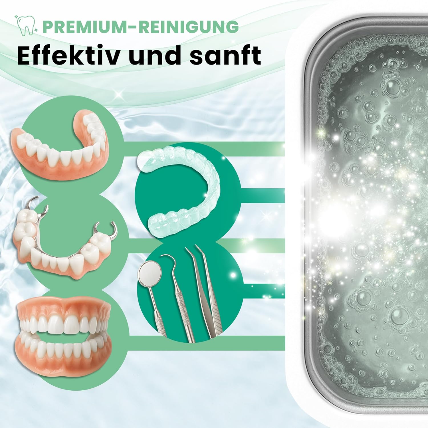Thumbnail 2 de Treufix Ultraschallreiniger Konzentrat Dental 750ml – effektive, materialschonende Reinigung für Zahnersatz