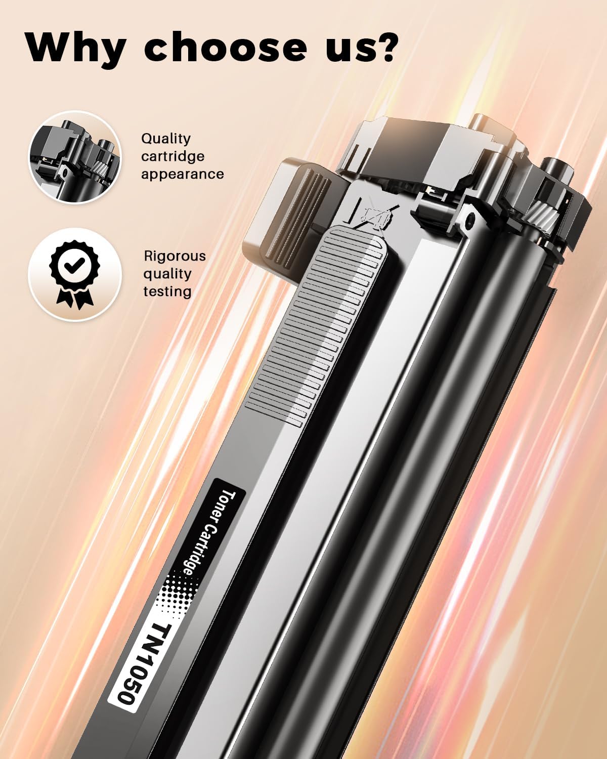 Detalle de colourfly TN1050 cartuccia toner nero 4 pezzi 1000 pagine