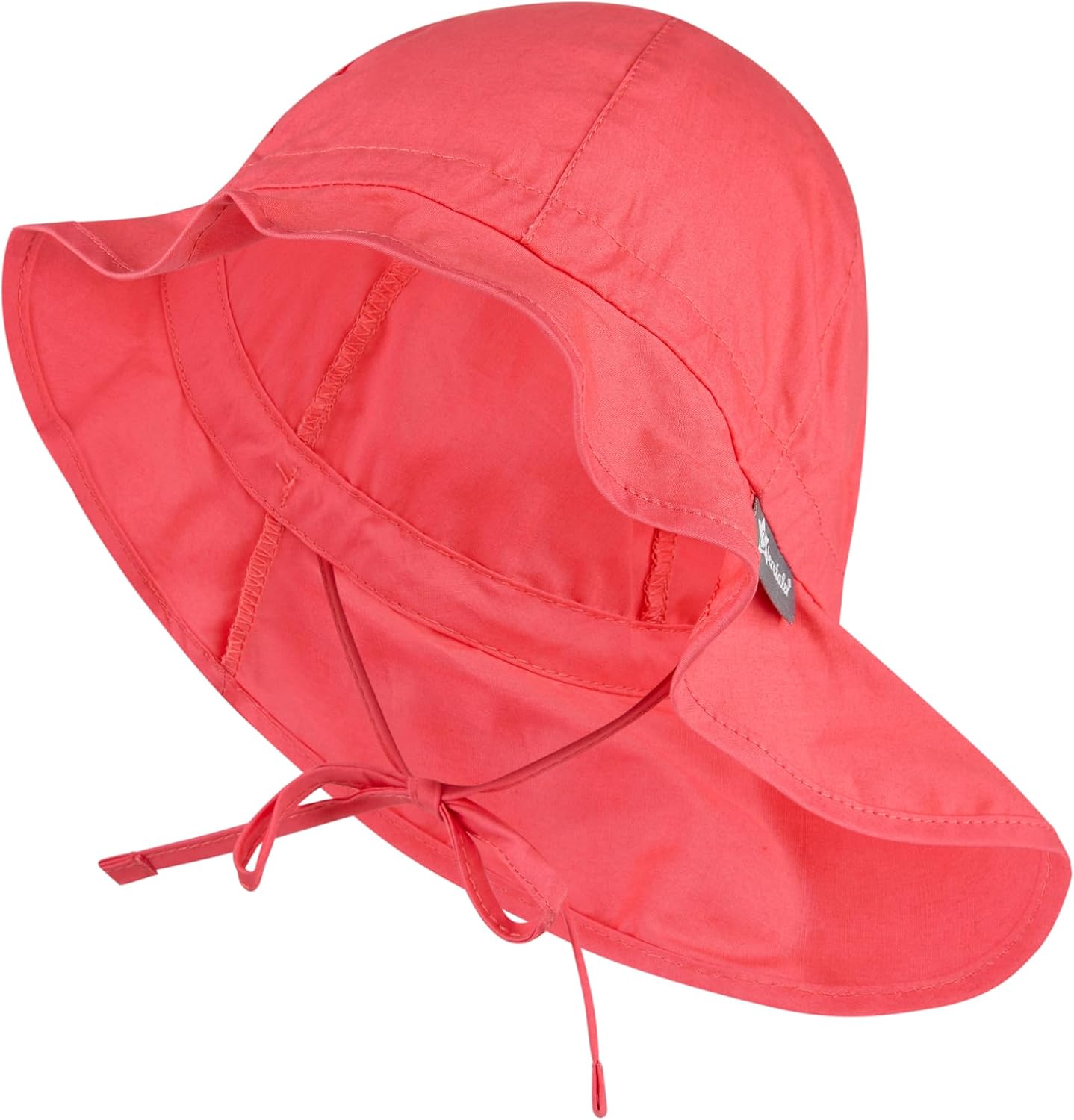 Detalle de Sterntaler Sonnenhut Unisex – UV-Schutz 50+ mit breiter Krempe, Nackenschutz und Größenregulierung