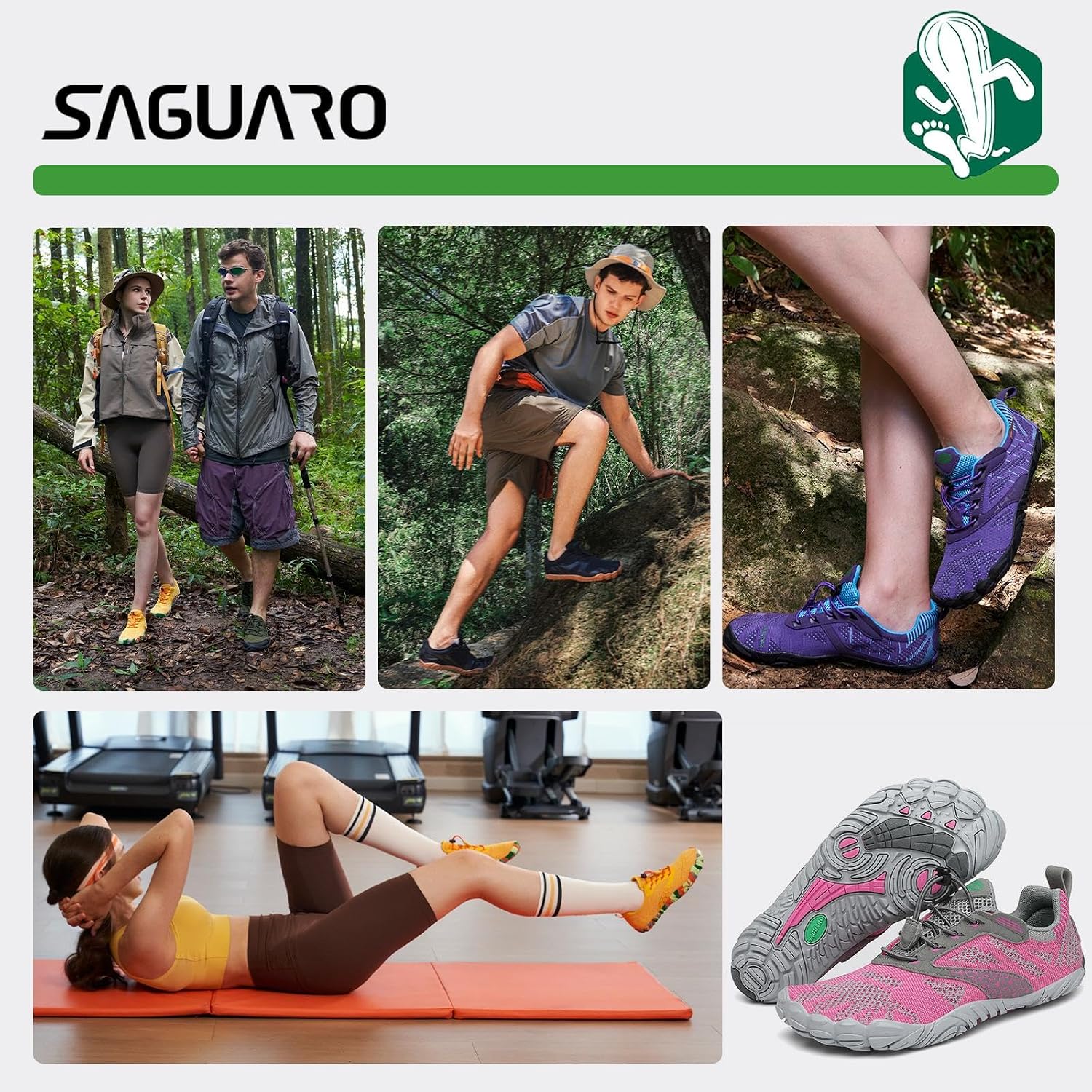 Thumbnail 6 de SAGUARO Unisex Barfußschuhe – Minimalistische Fitness- und Outdoor-Schuhe Gr.36–48