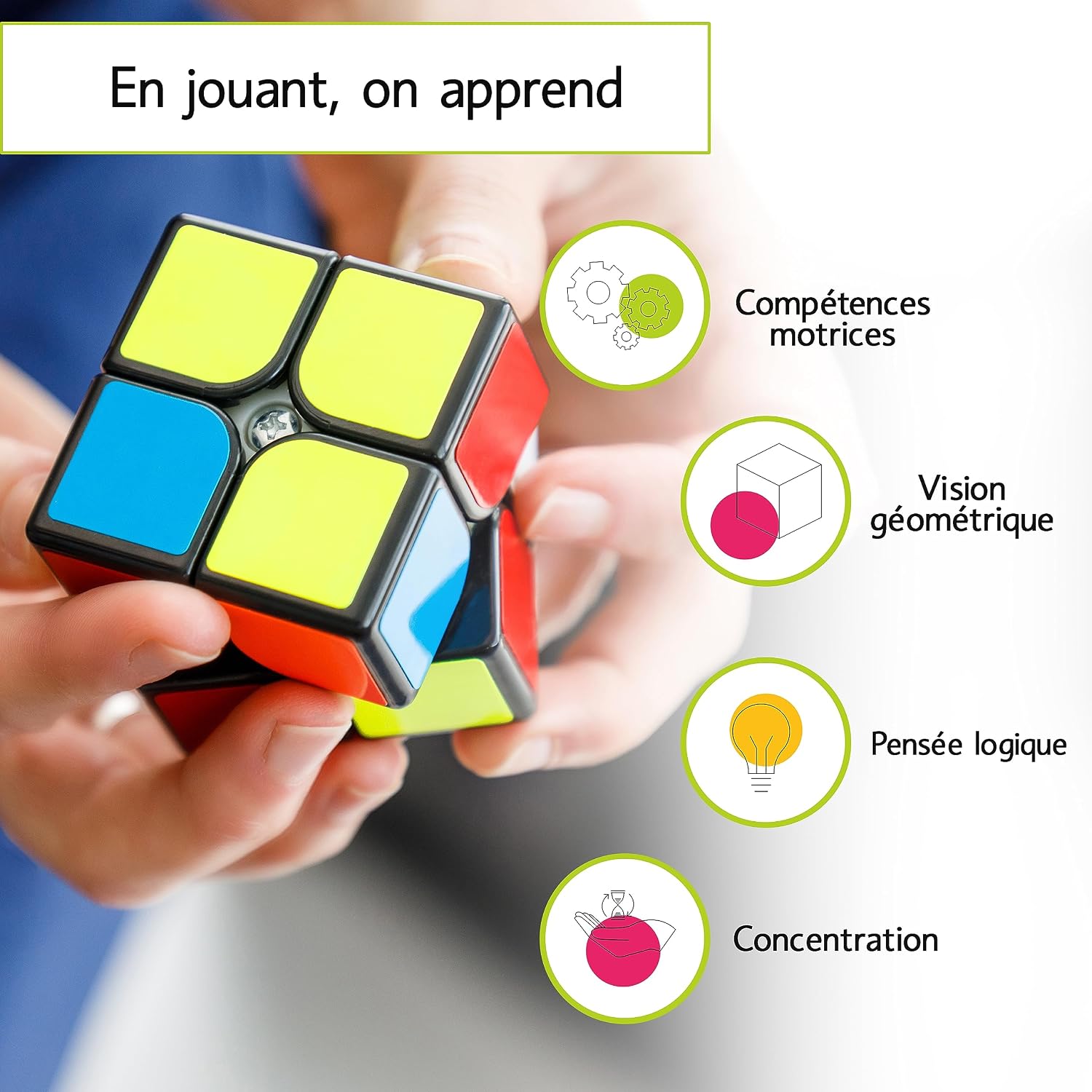 Detalle 2 de CUBIDI Originale Cube Magique 2x2x2