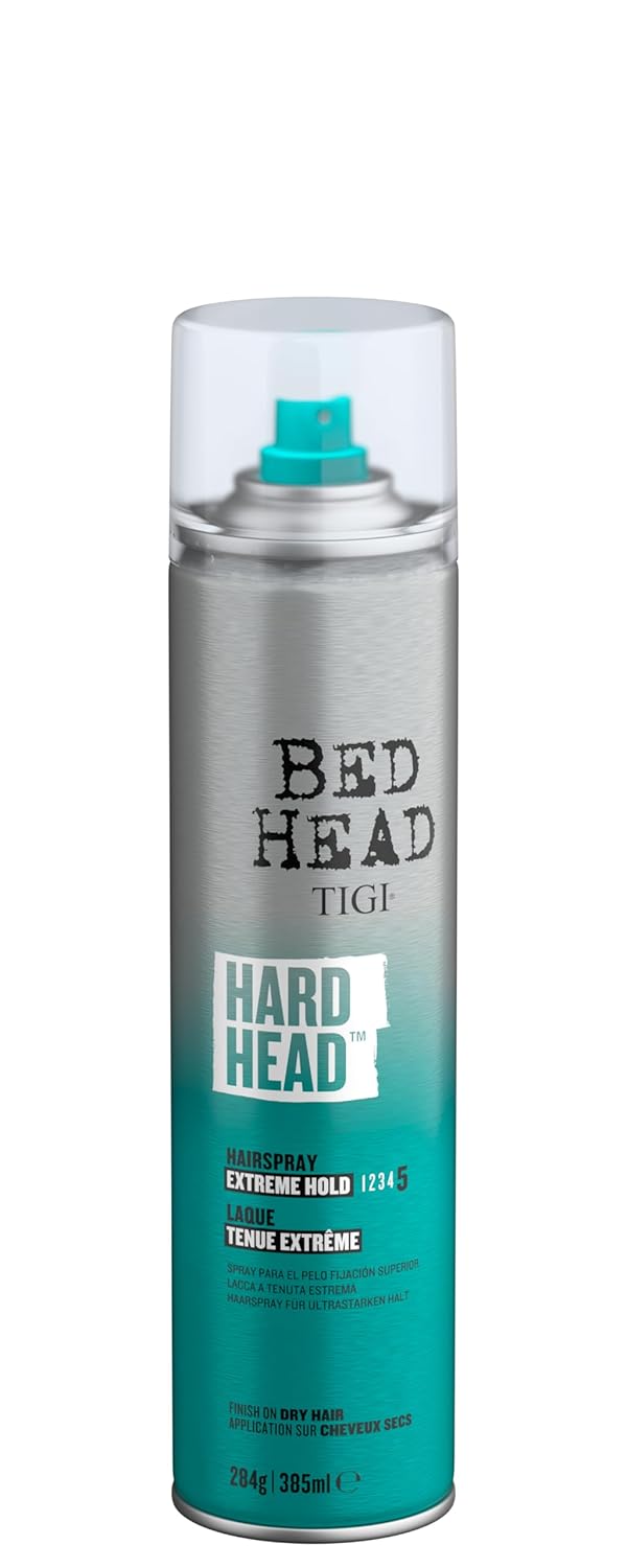 Thumbnail 1 de Bed Head by TIGI Hard Head Haarspray – Extra starker Halt, 385 ml, 2er-Pack