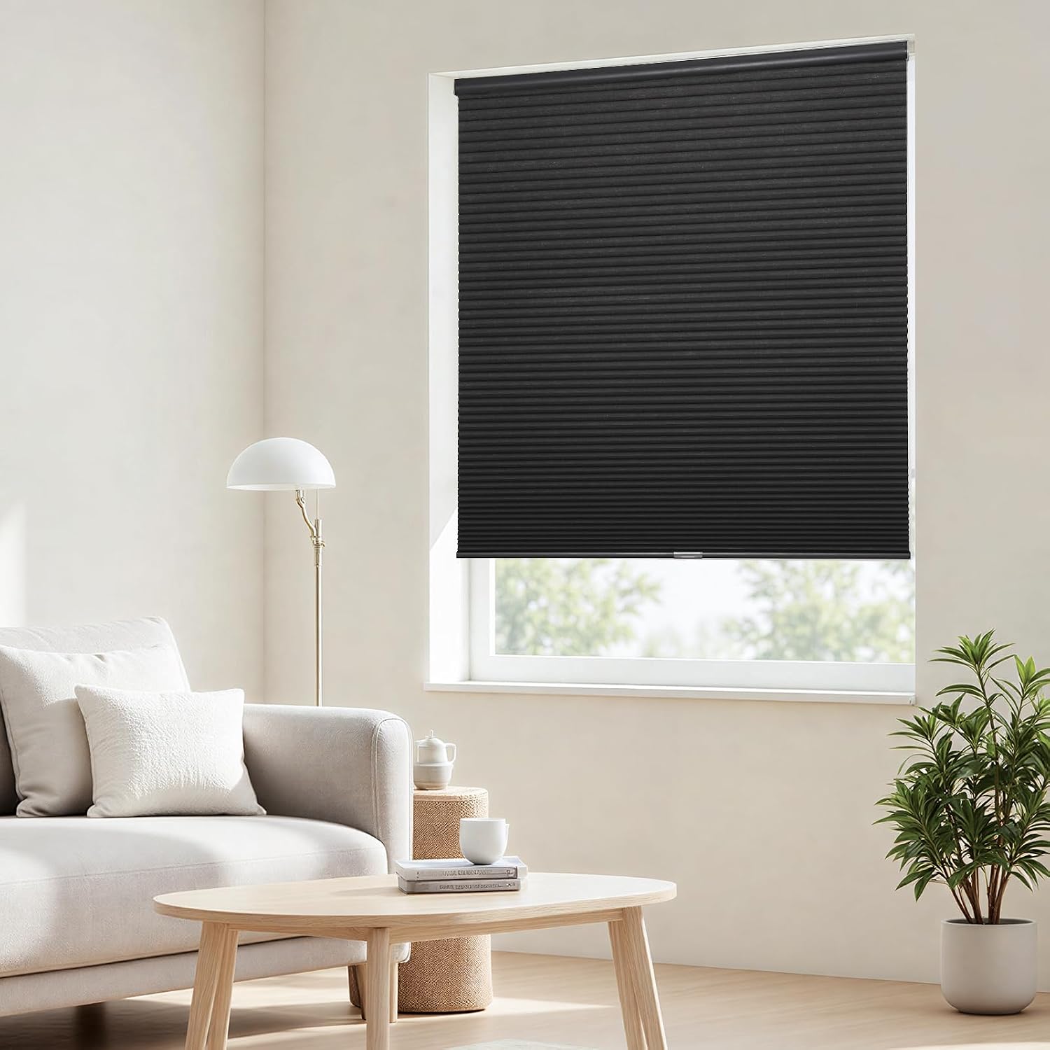 Detalle de Joydeco Blackout Cellular Shades 35" x 64