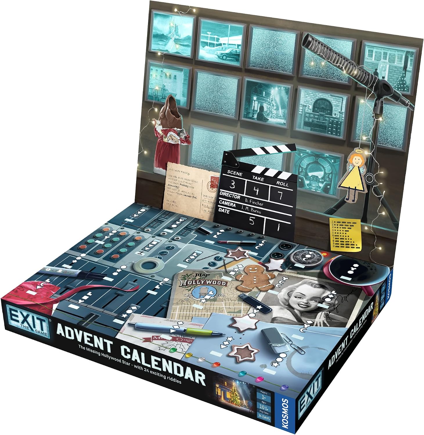 Thumbnail 2 de EXIT Advent Calendar Missing Hollywood Star
