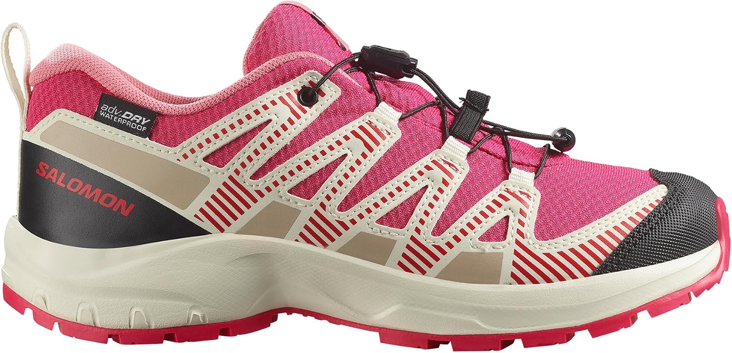 Detalle de Salomon XA Pro V8 ClimaSalomon Waterproof – Unisex Multifunktions-Kinderschuhe mit präziser Passform