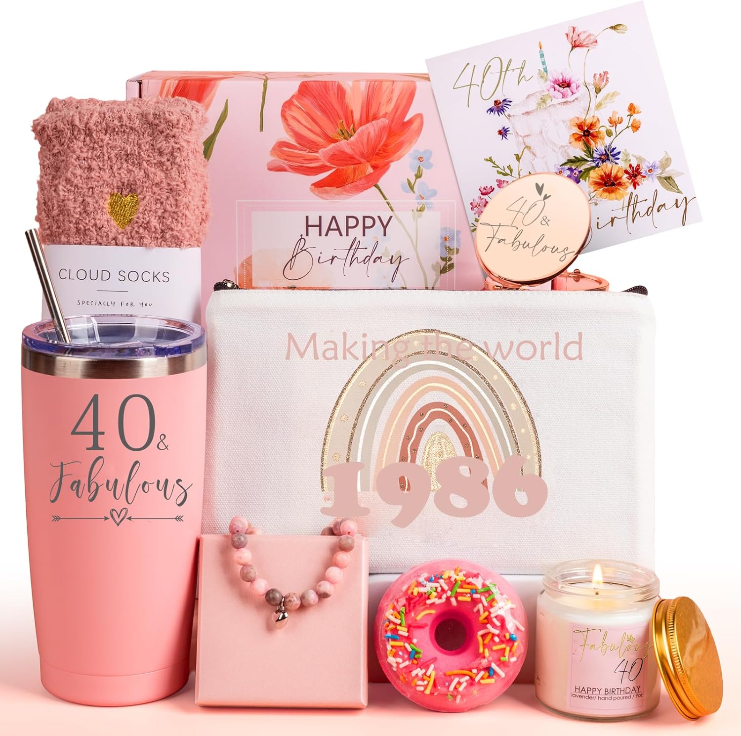 Thumbnail 6 de Anforsun Sweet 16 gift hamper set: 9-piece pamper box for a 16th birthday girl