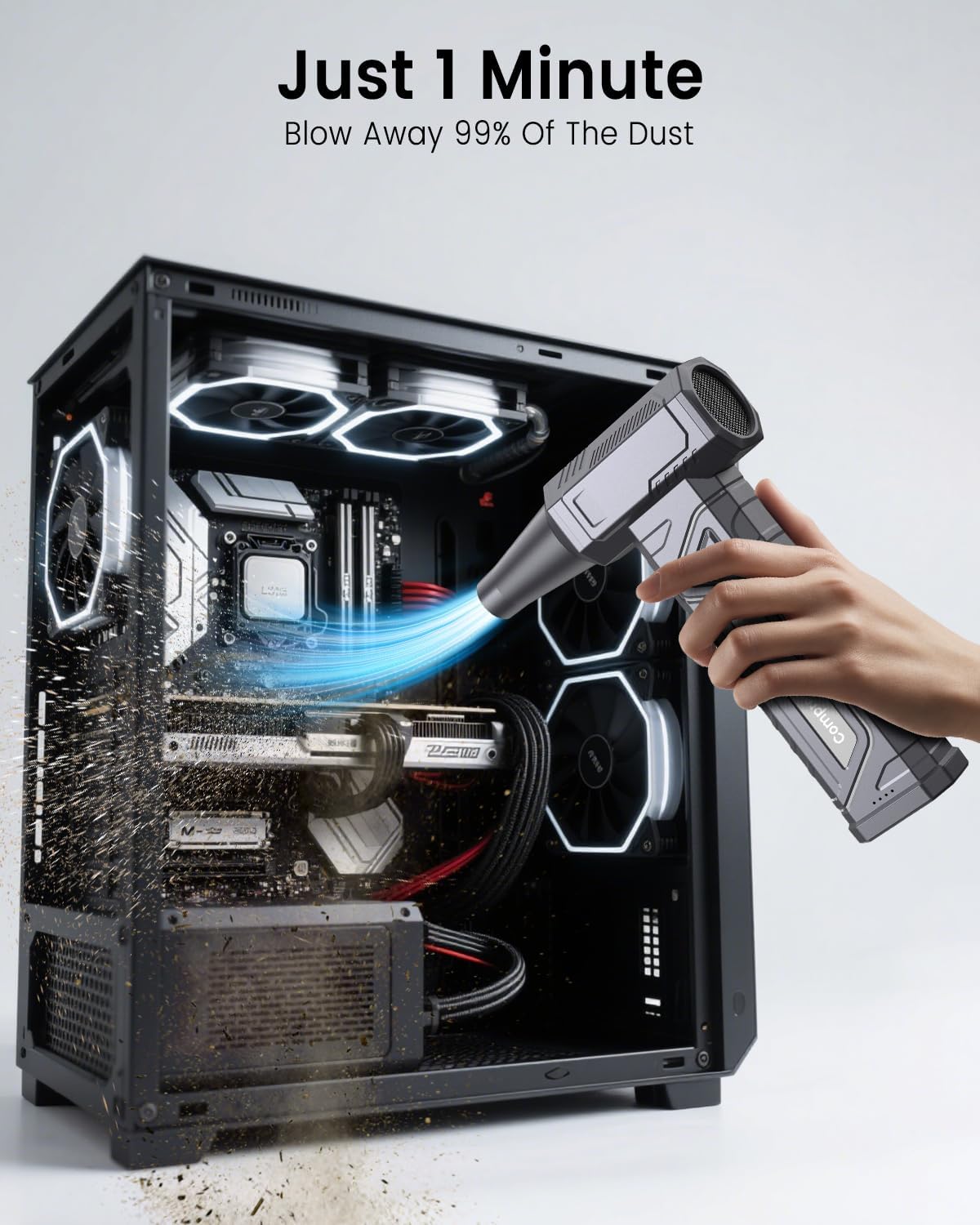 Thumbnail 5 de LUKEA Air Duster Potente 200000 RPM con LED