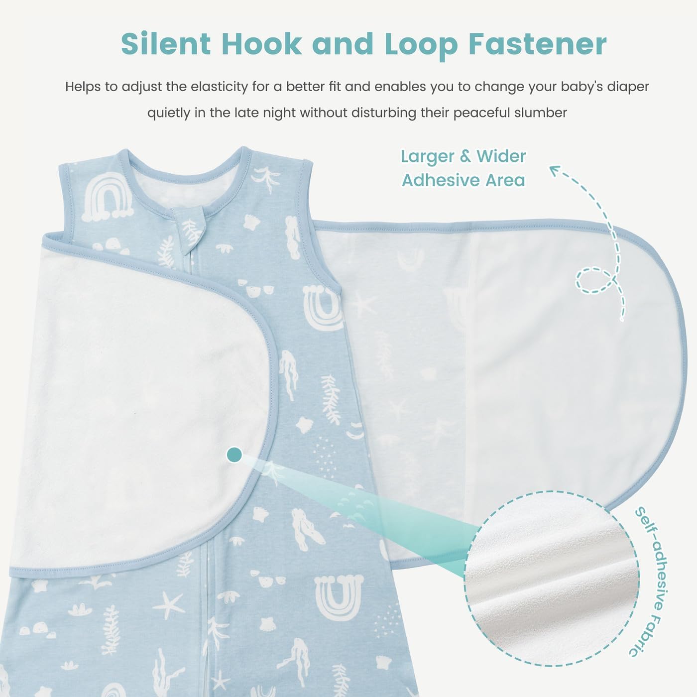 Thumbnail 3 de LILBESTIE Baby Sleeping Swaddle Bag 1.0 Tog (3-in-1 Adjustable) for Newborns 0–12 Months