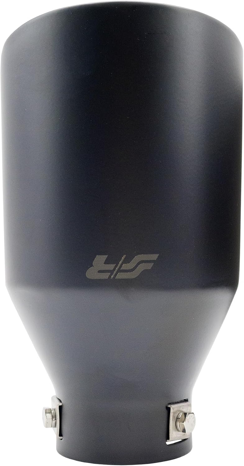 Thumbnail 3 de Simoni Racing TRX/20N Stainless Steel Round Universal Exhaust Tip, Black