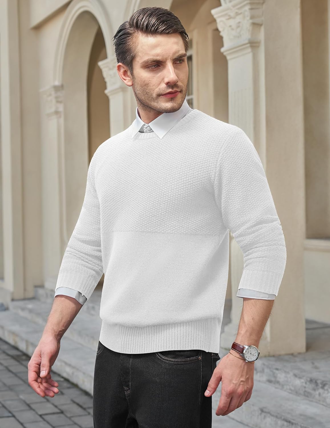 Thumbnail 6 de MLANM Men’s Crew Neck Jumper