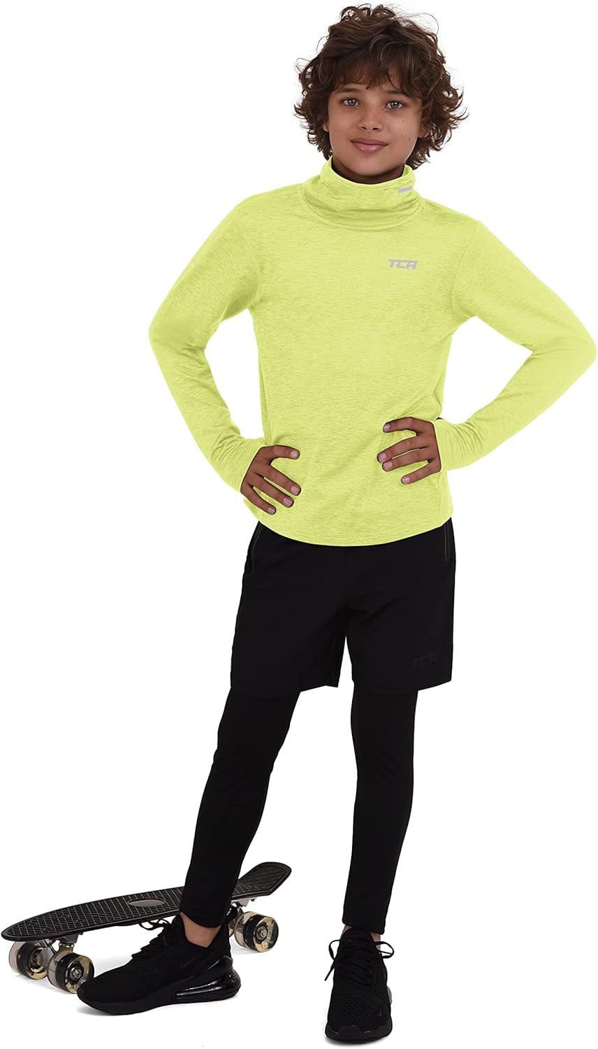Thumbnail 4 de TCA Warm-Up da Bambino – Maglia a Collo Alto da Corsa Termica a Maniche Lunghe