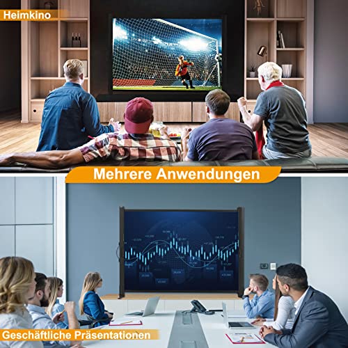 Thumbnail 5 de Pantalla portátil para proyector Bonipro 50" 📽️ Fácil montaje