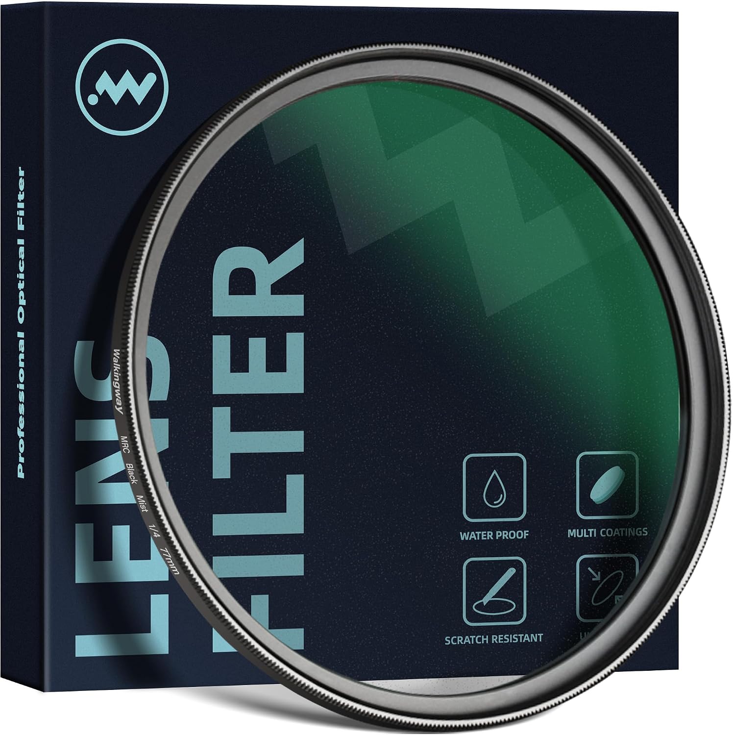 Thumbnail 6 de Walking Way 46mm 1/2 Pro Black Mist Filter (24-layer, nano-coated) soft focus promist lens filter