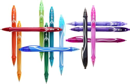 Detalle 1 de BIC Gel-ocity Quick Dry Gel, Bolígrafos Azul 12 uds ✏