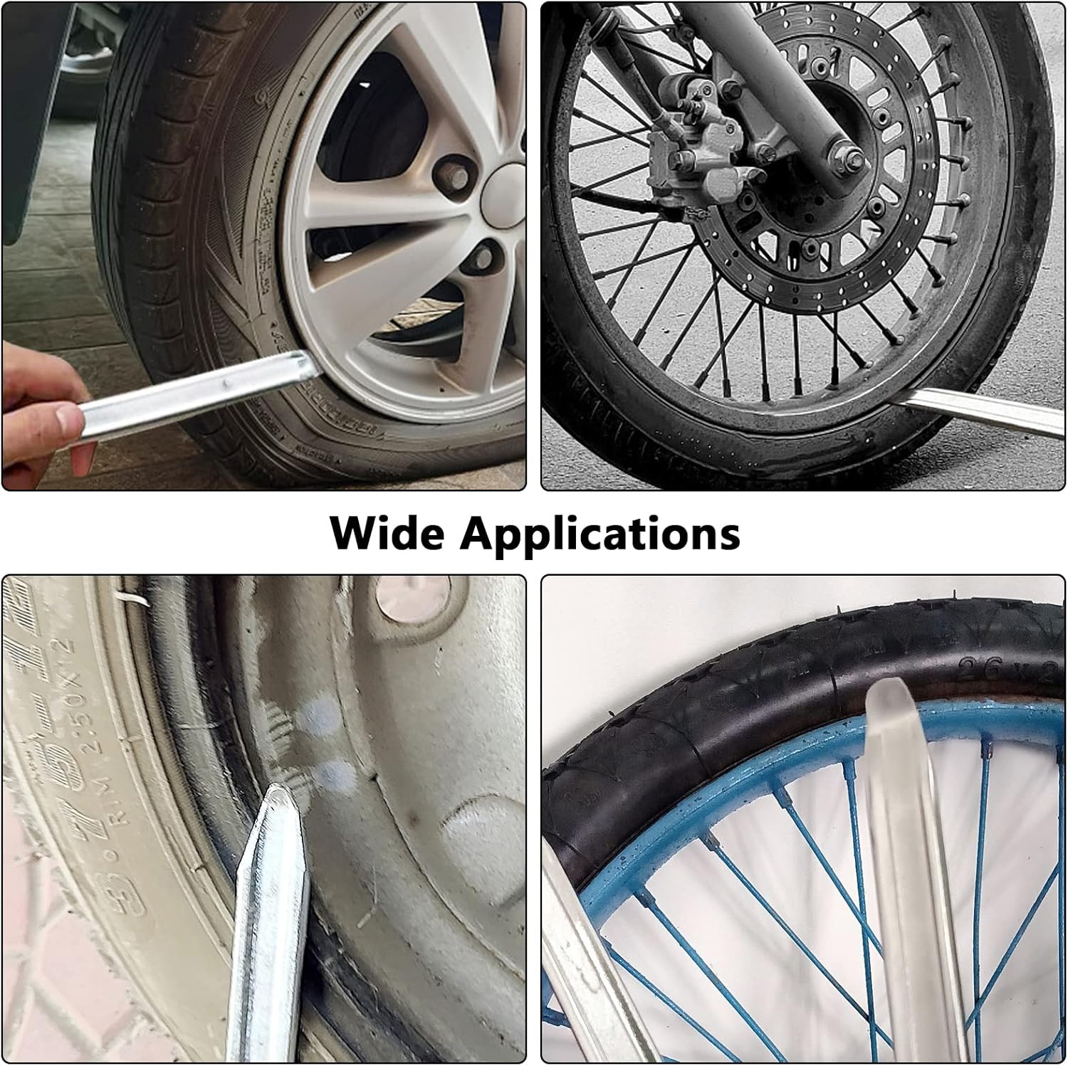 Thumbnail 6 de WAIZHIUA Montierhebel Motorrad 30 cm